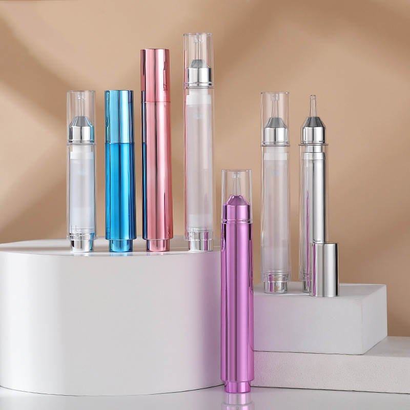 5ml 10ml 15ml 화장품 주사기 튜브 포장 5ml 10ml 15ml 20ml 아이 크림 세럼 펌프 에어리스 병 주사기
