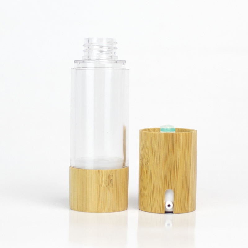 15ml 30ml 50ml 대나무 로션 에어리스 펌프 병 1oz 1.7oz 유제 아이 크림 진공 화장품 용기 15ml 30ml 50ml 대나무 로션 에어리스 펌프 병 1oz 1.7oz 유제 아이 크림 진공 화장품 용기