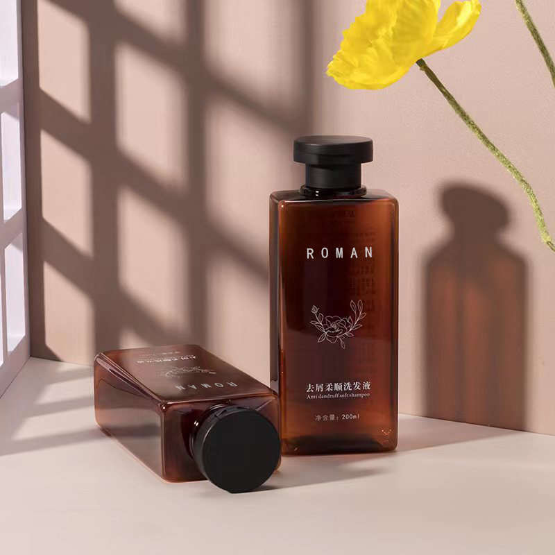 200ml 300ml 헤어 드라이 스퀴즈 헤어 오일 PET 병 플립 탑 캡 사각형 플라스틱 샴푸 샤워 젤 로션 병 200ml 300ml 헤어 드라이 스퀴즈 헤어 오일 PET 병 플립 탑 캡 사각형 플라스틱 샴푸 샤워 젤 로션 병