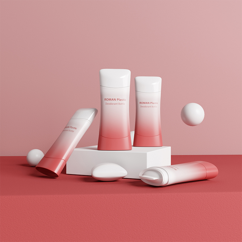 빈 플라스틱 75ml 트위스트 업 롤온 젤 선크림 스틱 컨테이너 튜브 플라스틱 탈취제 포장