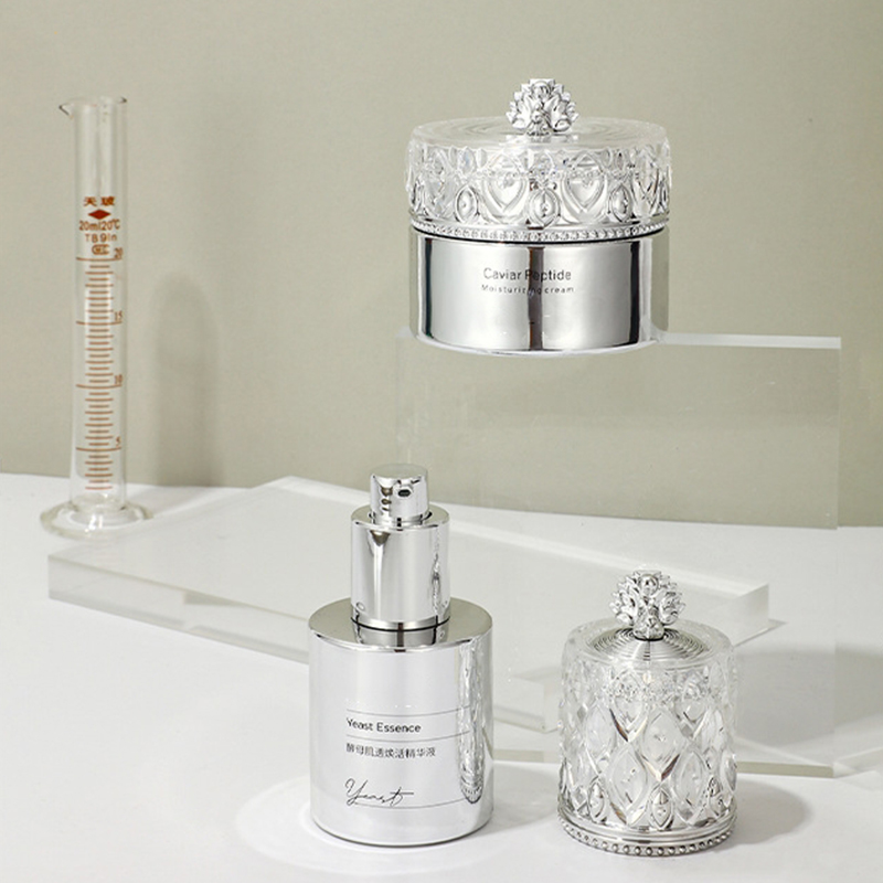 로고 설탕장식 유리 로션 병 얼굴 마스크 피부 관리 포장 용기 얼굴에 바르는 크림 유리병 로고 설탕장식 유리 로션 병 얼굴 마스크 피부 관리 포장 용기 얼굴에 바르는 크림 유리병