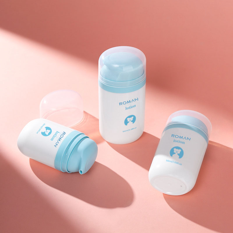 50ml 80ml 100ml 120ml 플라스틱 Airless 펌프 병 PP 어린이 타원형 진공 크림 로션 병 스킨 케어 화장품 포장 50ml 80ml 100ml 120ml 플라스틱 Airless 펌프 병 PP 어린이 타원형 진공 크림 로션 병 스킨 케어 화장품 포장