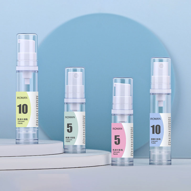 5ml 8ml 10ml 모노 화장품 플라스틱 에어리스 펌프 병 매일 사용 및 여행에 완벽한 항산화 스킨 케어 포장