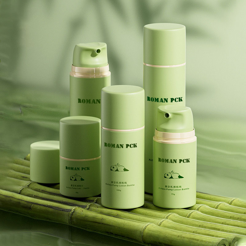 빈 리필 가능 파운데이션 프라이머 페이스 크림 아이 크림 에어리스 병 세트 에어리스 펌프 병 럭셔리 화장품 포장