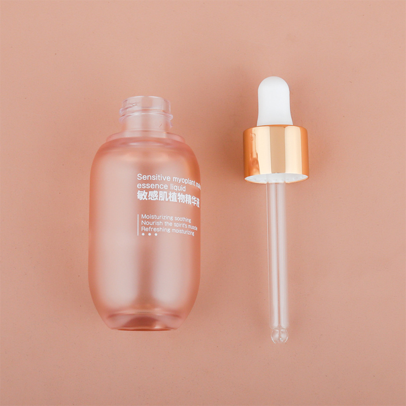 스킨 케어 에센셜 오일 세럼 병 1oz 2oz 4 oz 100ml 5ml 10ml 30ml Green Bule Matte Tincture Dropper 보스턴 플라스틱 빅 벨리 병