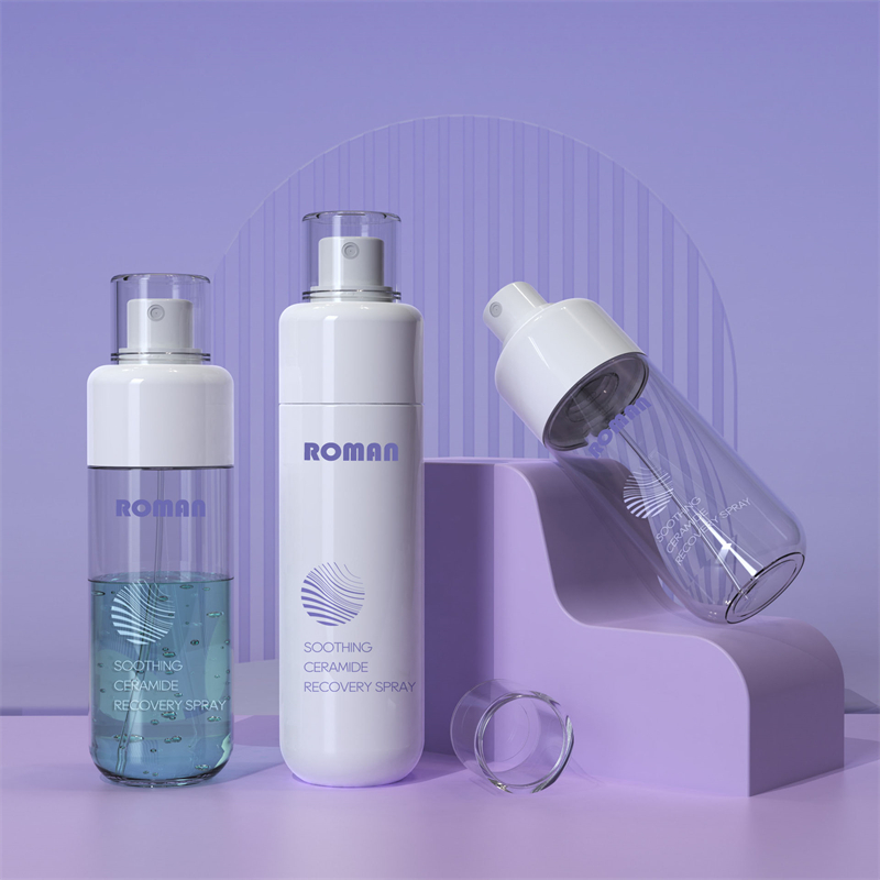 80Ml 100Ml 120Ml 150Ml 빈 실린더 미세 안개 플라스틱 스프레이 화장품 병 (머리카락 및 펌프 포함 스킨케어용)