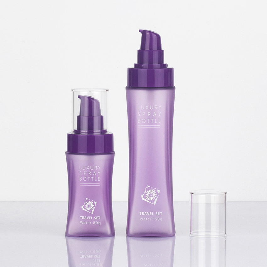 80ml 120ml 150ml 200ml 허리 모양의 애완 동물 플라스틱 여행용 병 로션 토너 용 폭발적인 디자인 물 소형 편리한 스프레이 병 80ml 120ml 150ml 200ml 허리 모양의 애완 동물 플라스틱 여행용 병 로션 토너 용 폭발적인 디자인 물 소형 편리한 스프레이 병