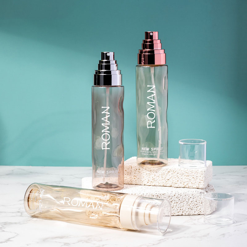 명확한 둥근 화장용 플라스틱 살포 토너 병은 금은 혈청 펌프 병을 가진 100ml 120 ml 기초 몸 로션을 비웁니다 명확한 둥근 화장용 플라스틱 살포 토너 병은 금은 혈청 펌프 병을 가진 100ml 120 ml 기초 몸 로션을 비웁니다