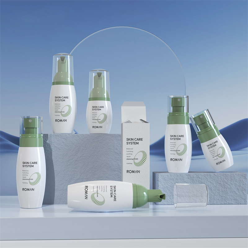 자외선 차단제 스프레이 40ml 60ml 80ml 모이스춰 라이징 토너 애완 동물 스킨 케어를위한 빈 화이트 바디 파인 미스트 스프레이 병