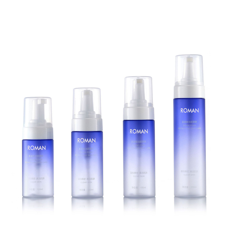 100ml 120ml 150ml 200ml 애완 동물 그라디언트 블루 컬러 거품 액체 비누 디스펜서 거품 펌프 병 샤워 젤 손 세척 병 욕실 용품 100ml 120ml 150ml 200ml 애완 동물 그라디언트 블루 컬러 거품 액체 비누 디스펜서 거품 펌프 병 샤워 젤 손 세척 병 욕실 용품