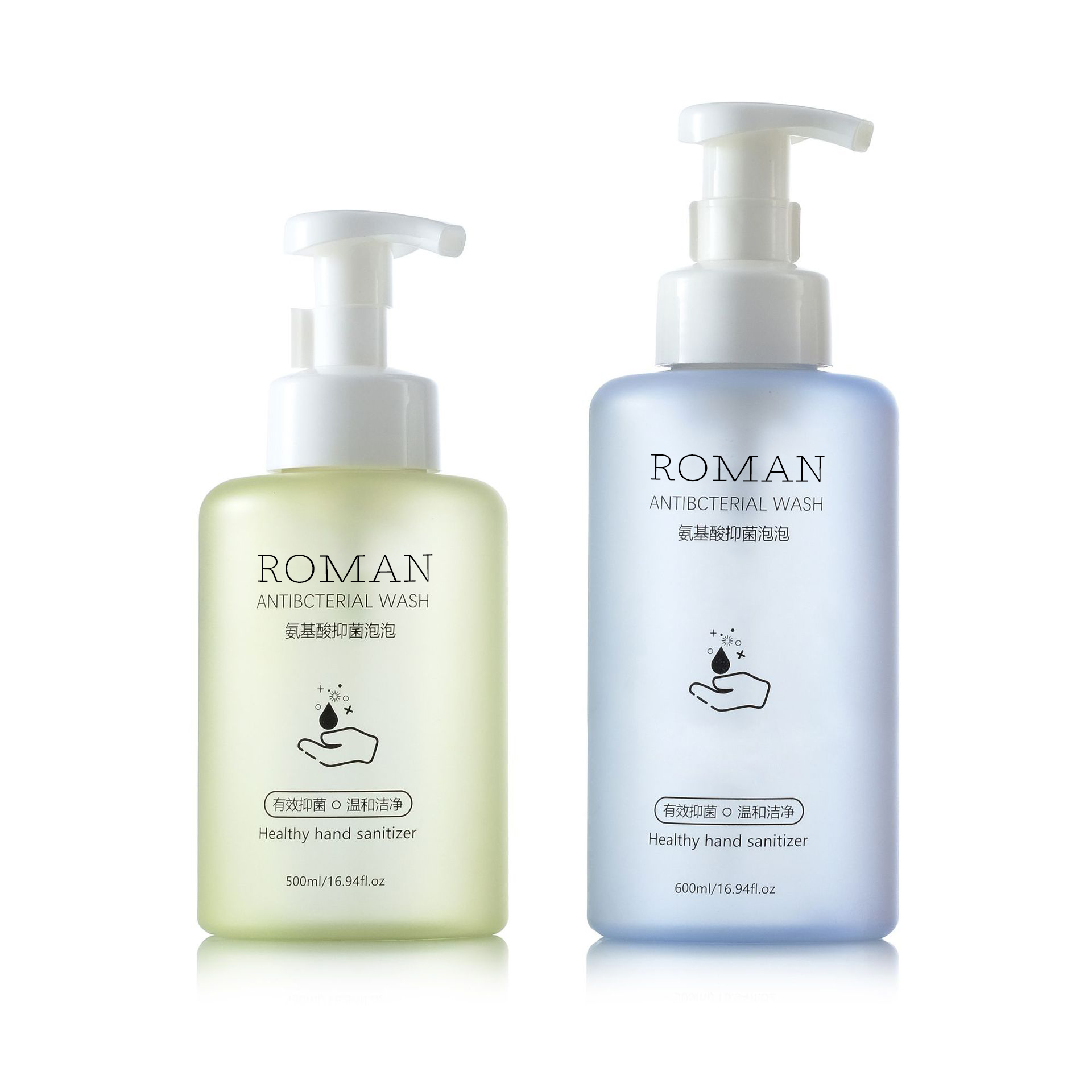 500ml 600ml 무광택 애완 동물 무스 거품 병 손 소독제 거품 병 세안 페이셜 클렌저 거품 병을 누르면 500ml 600ml 무광택 애완 동물 무스 거품 병 손 소독제 거품 병 세안 페이셜 클렌저 거품 병을 누르면