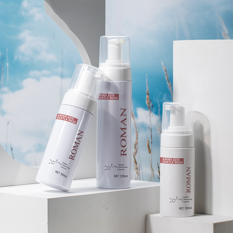 플라스틱 젠틀 클렌징 포밍 핸드 비누 펌프 병 폼 디스펜서 페이셜 스킨케어 클렌저 병 100ML 120ML 150ML 200ML
