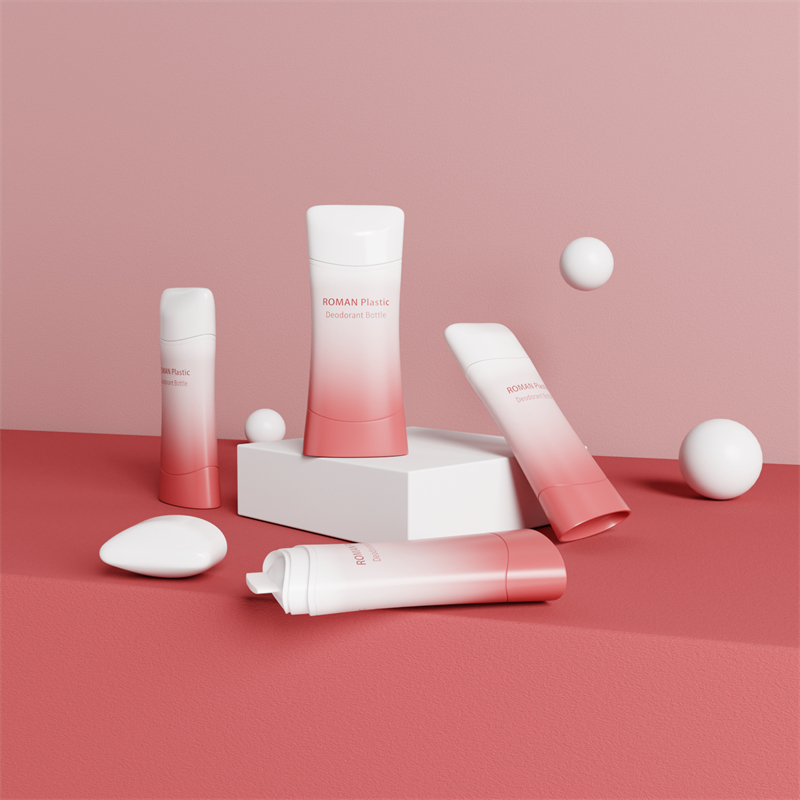 다수 수용량 및 색깔을 가진 화장용 똑바른 둥근 방취제 병