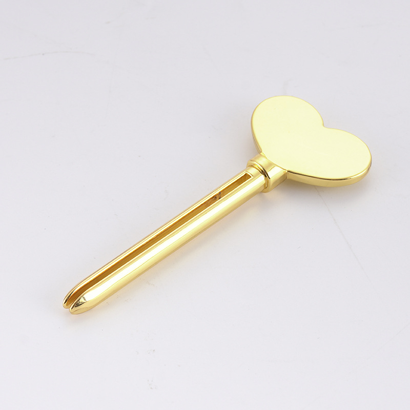 금속 치약 디스펜서 페이셜 클렌저 치약 튜브 압착기 키 모양 화장품 튜브 압착기 금속 치약 디스펜서 페이셜 클렌저 치약 튜브 압착기 키 모양 화장품 튜브 압착기