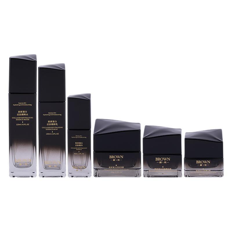 화장용 포장을 위한 올려진 뚜껑 디자인을 가진 유일한 정연한 유리제 크림 단지 화장용 포장을 위한 올려진 뚜껑 디자인을 가진 유일한 정연한 유리제 크림 단지