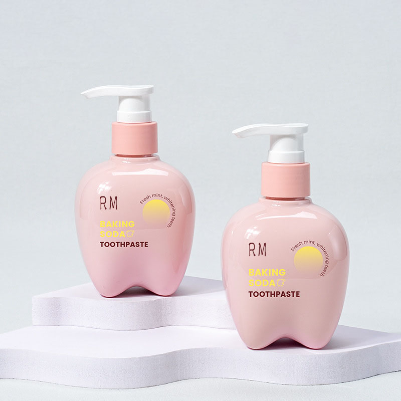 150ml 200ml 250ml 로션 펌프 크림 병 개인 로고 세안 치약 샴푸 페이스 마스크 가짜 속눈썹 병