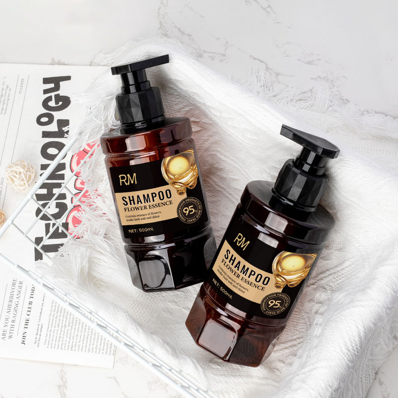 500ml 애완 동물 나사 펌프를 가진 플라스틱 꽃잎 펌프 병 개인 배려 포장을 위한 높은 가치 호텔 샴푸 병 500ml 애완 동물 나사 펌프를 가진 플라스틱 꽃잎 펌프 병 개인 배려 포장을 위한 높은 가치 호텔 샴푸 병