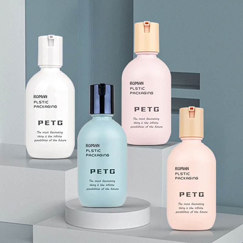 다시 채울 수 있는 새로운 디자인 Spf 50+ 들어 갔어 포장 병 50ml 80ml 130ml 화장품 플라스틱 피부 미백 들어 갔어 로션 스프레이 병