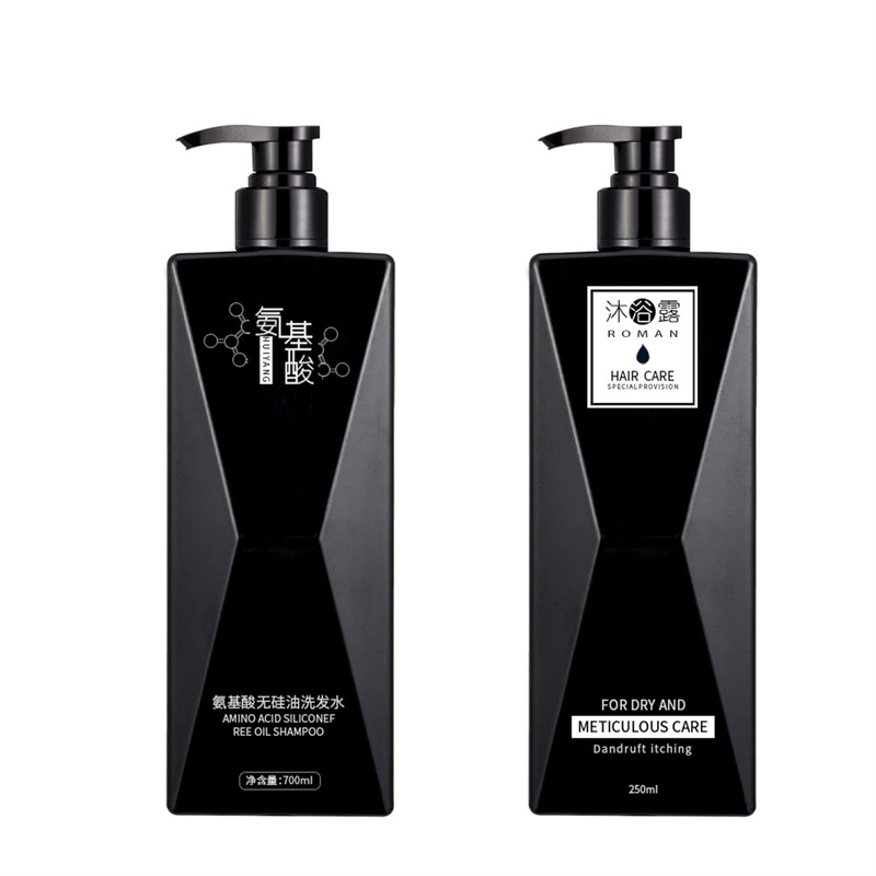 재고 700ml 한국식 불투명 플라스틱 샴푸 패키지, 높은 외관 수준의 손 세척액 병에 있는 가정용 샴푸용 재고 700ml 한국식 불투명 플라스틱 샴푸 패키지, 높은 외관 수준의 손 세척액 병에 있는 가정용 샴푸용