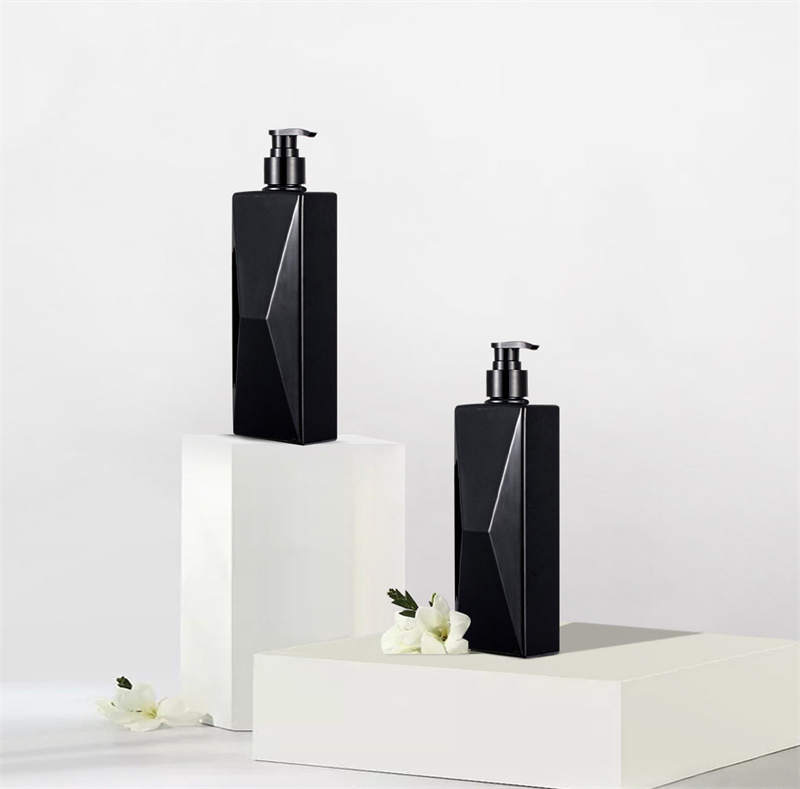 재고 700ml 한국식 불투명 플라스틱 샴푸 패키지, 높은 외관 수준의 손 세척액 병에 있는 가정용 샴푸용