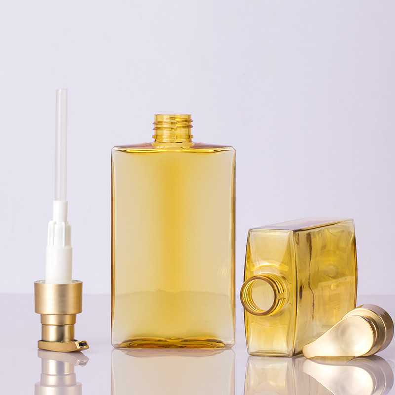 150ml 200ml 플랫 스퀘어 샤워 젤 페이셜 워시 바디 로션 컨디셔너 골드 펌프 병 스킨 케어 메이크업 리무버 오일 디스펜서 150ml 200ml 플랫 스퀘어 샤워 젤 페이셜 워시 바디 로션 컨디셔너 골드 펌프 병 스킨 케어 메이크업 리무버 오일 디스펜서