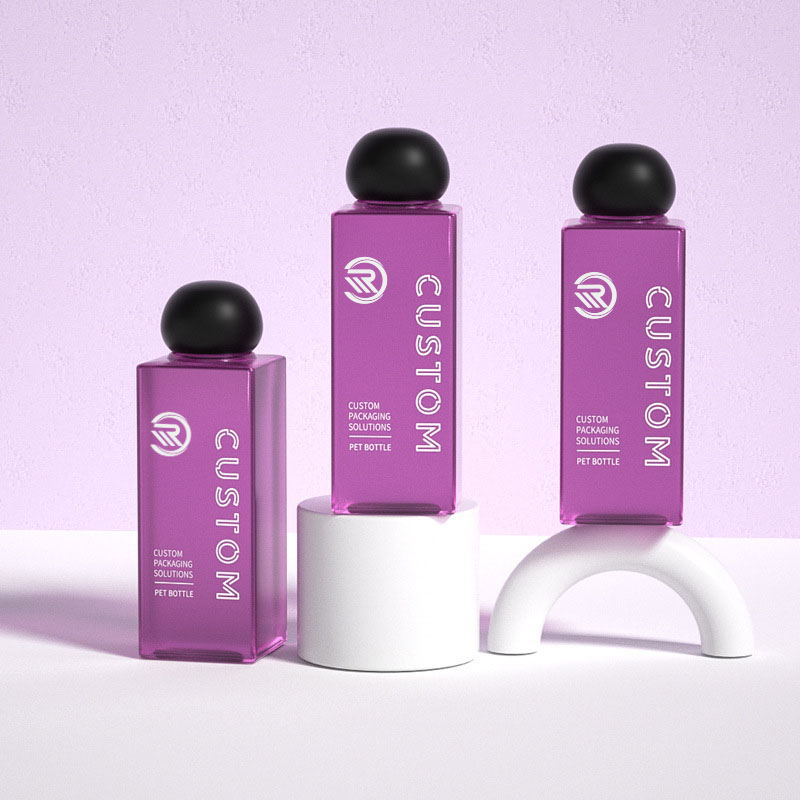 피부 관리 혈청을 위한 우수한 플라스틱 사각 200ml 250ml 명확한 서리로 덥은 화장용 로션 병 공 모양 나사 모자를 가진 우수한 토너 포장 피부 관리 혈청을 위한 우수한 플라스틱 사각 200ml 250ml 명확한 서리로 덥은 화장용 로션 병 공 모양 나사 모자를 가진 우수한 토너 포장