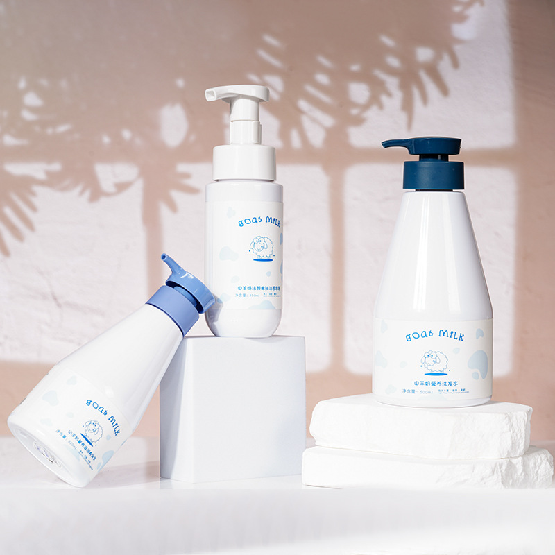 개인 상표 300ml 500ml 순수한 흰색 애완 동물 플라스틱 병 미백 크림 로션 펌프가있는 보습 밀크 로션 개인 상표 300ml 500ml 순수한 흰색 애완 동물 플라스틱 병 미백 크림 로션 펌프가있는 보습 밀크 로션
