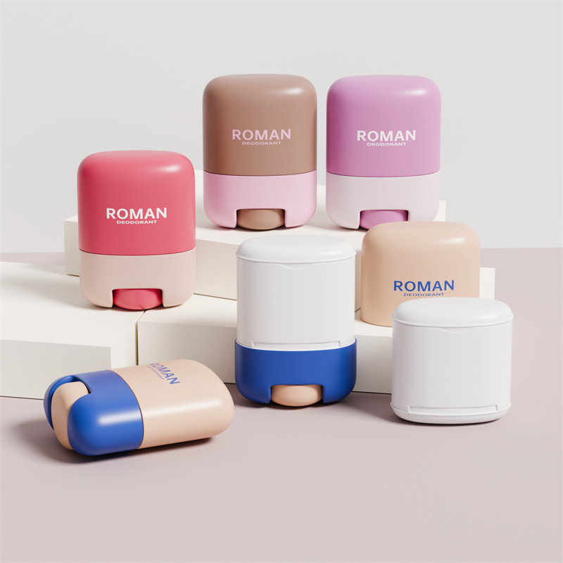 피부 관리 리필된 병 포장 병을 가진 빈 30g 50g 플라스틱 방취제 지팡이 콘테이너 피부 관리 리필된 병 포장 병을 가진 빈 30g 50g 플라스틱 방취제 지팡이 콘테이너