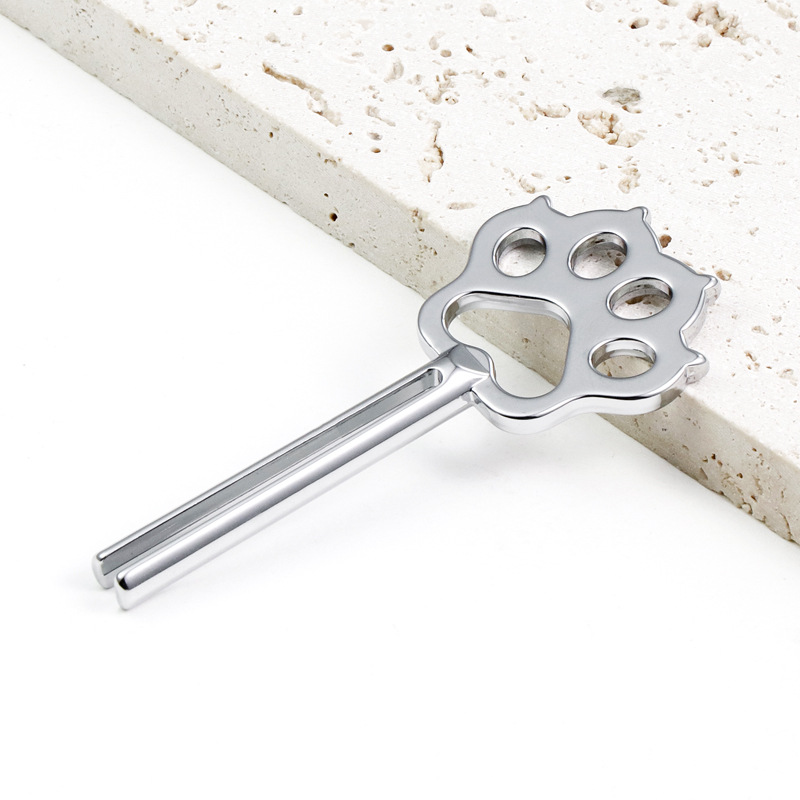 고양이 사료용 고양이 발 모양의 아연 합금 튜브 압착기의 독특한 디자인 고양이 사료용 고양이 발 모양의 아연 합금 튜브 압착기의 독특한 디자인